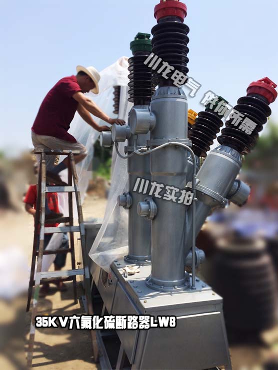 LW8高壓六氟化硫斷路器