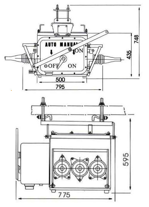 龔余電氣高壓真空斷路器
